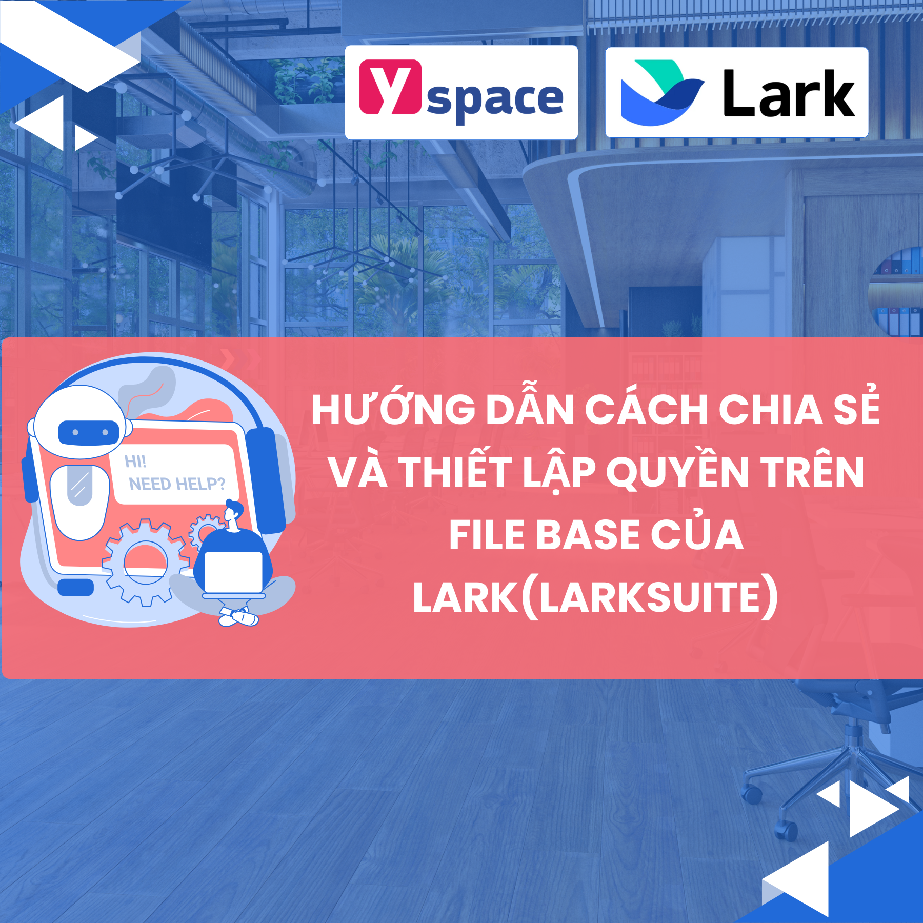 Hướng dẫn cách chia sẻ và thiết lập quyền trên file Base của Lark (Larksuite)