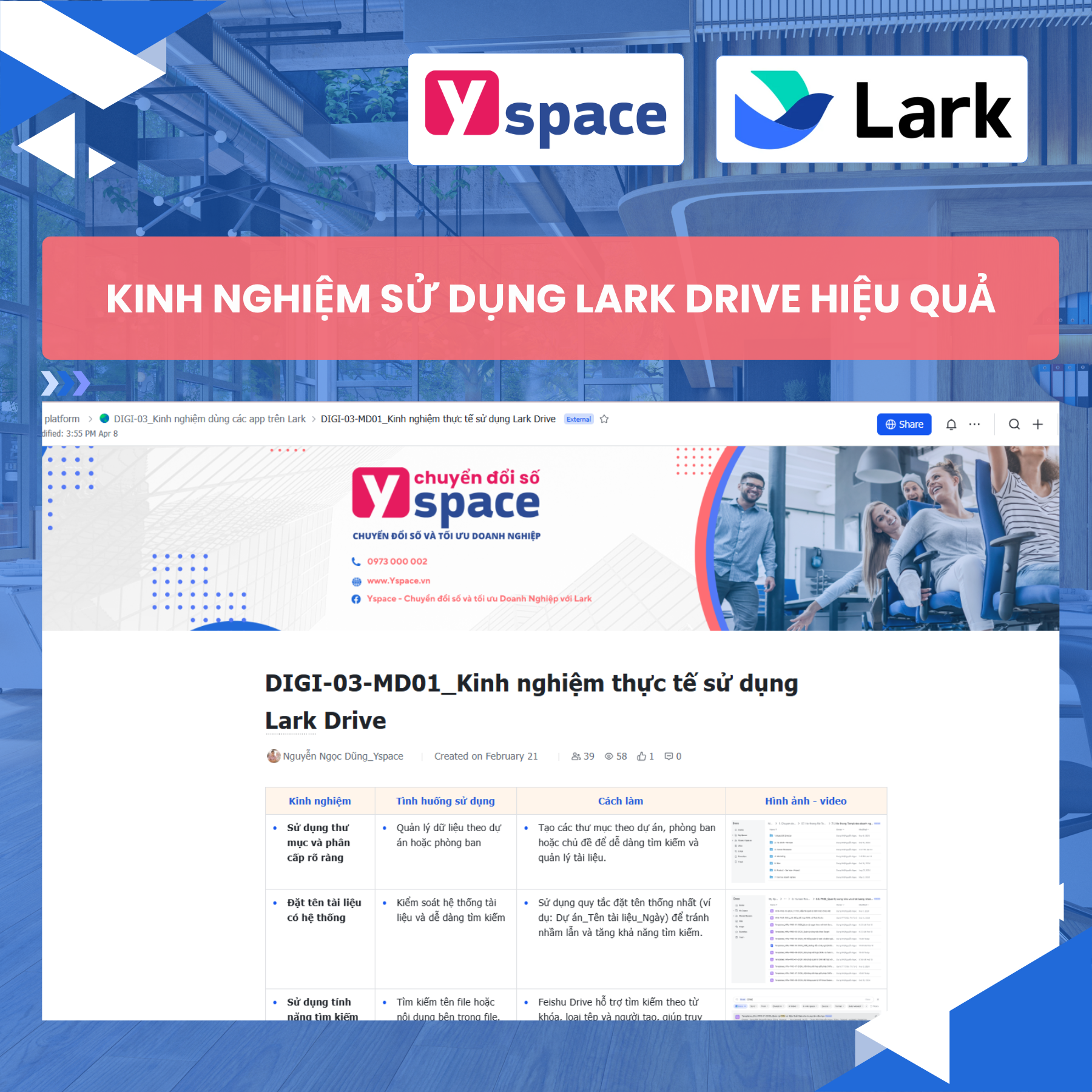 Kinh Nghiệm Sử Dụng Các Ứng Dụng Trên Nền Tảng Lark Hiệu Quả