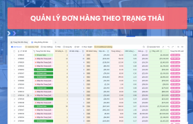 Hệ thống giao nhận, quản lý đơn hàng lĩnh vực vận chuyển trên Lark (Larksuite)