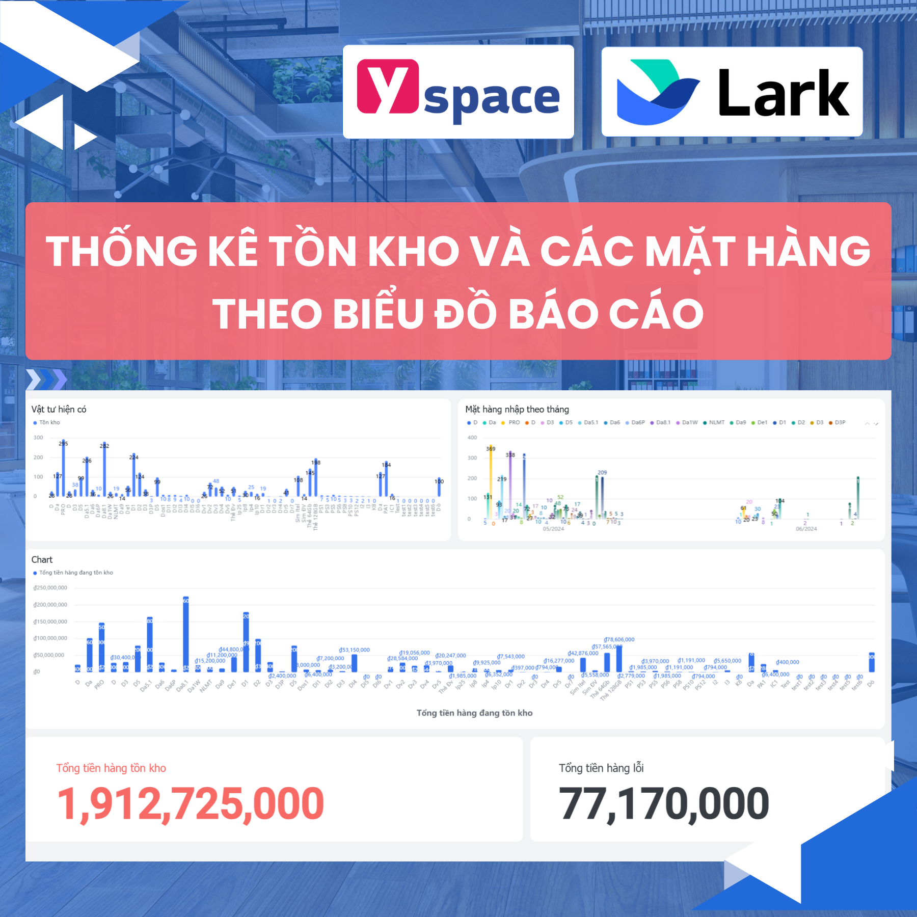 Quản Lý Hàng Tồn Cho Doanh Nghiệp Thiết Bị Điện Tử Trên Lark