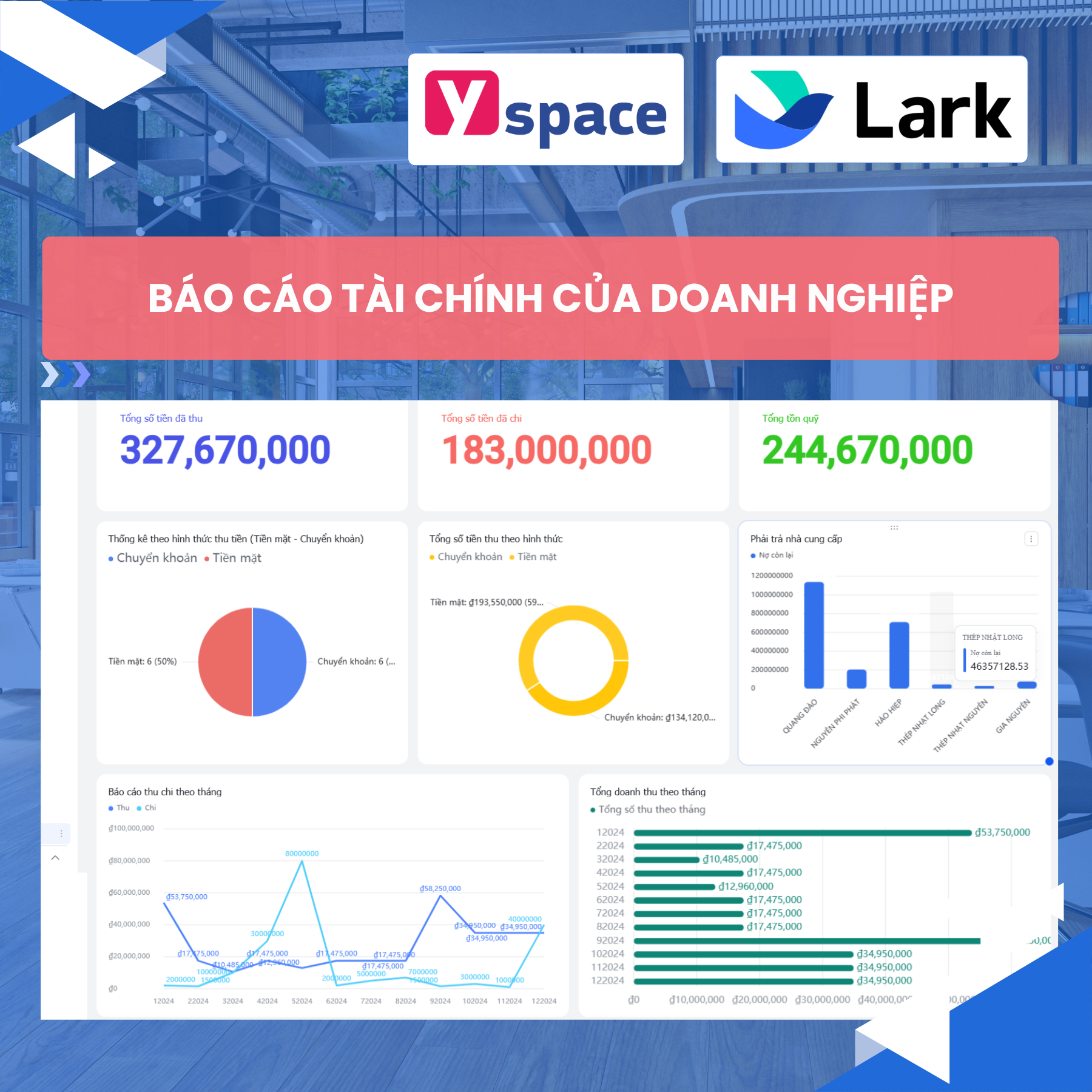 Chuyển Đổi Số Trong Ngành Xây Dựng: Vai Trò Của Lark Suite Trong Quản Lý Dòng Tiền