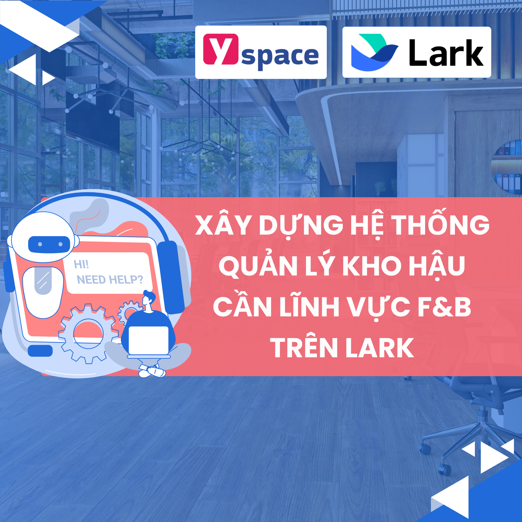 Xây dựng hệ thống quản lý kho hậu cần lĩnh vực F&B trên Lark (Larksuite)