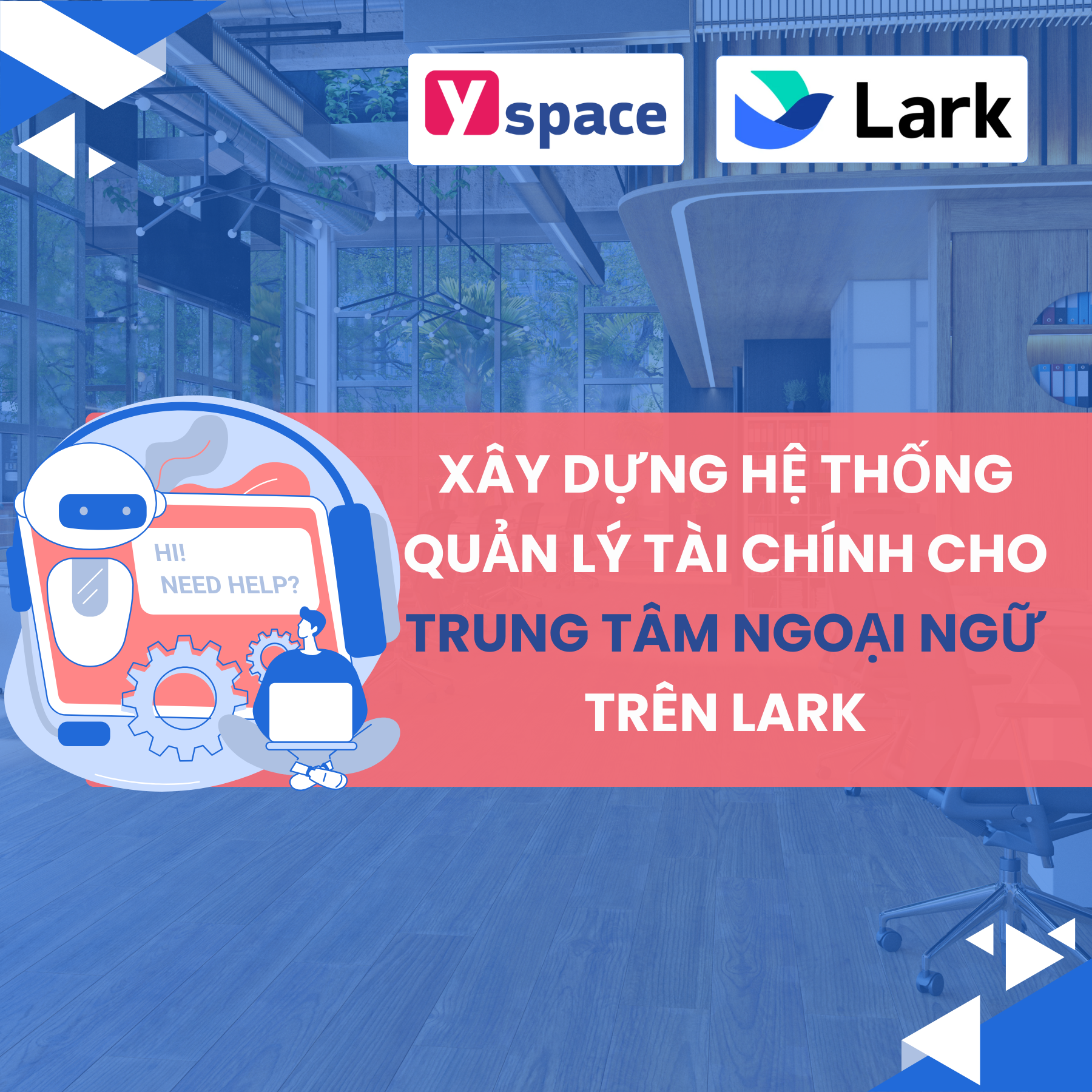 Xây dựng hệ thống quản lý tài chính cho trung tâm ngoại ngữ trên Lark (Larksuite)