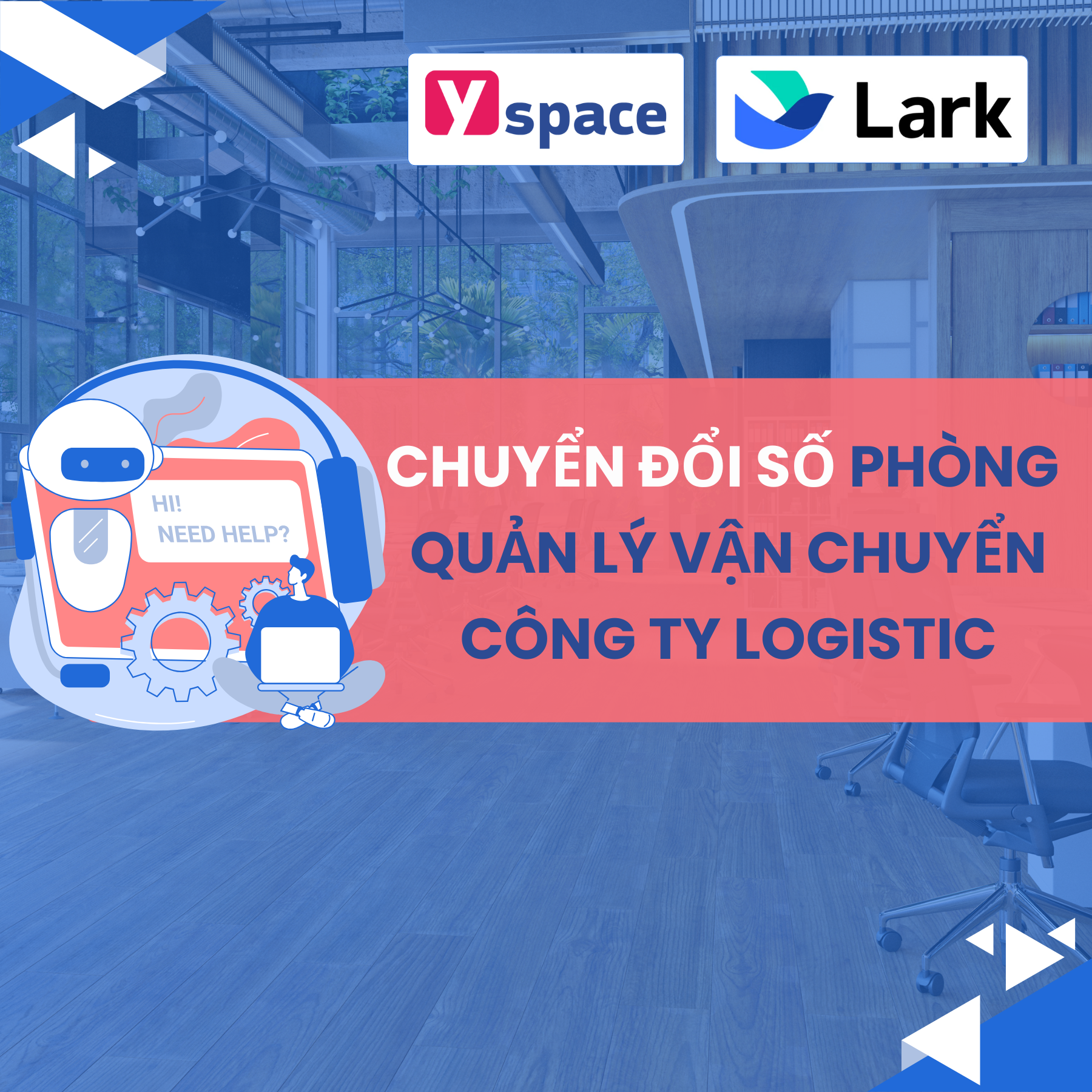 Chuyển đổi số phòng quản lý vận chuyển của công ty logistic trên Lark (Larksuite)