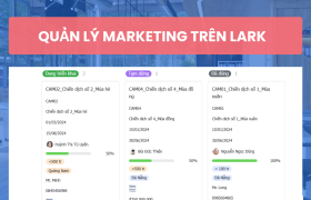 Tối Ưu Hóa Hoạt Động Marketing Với Lark - Giải Pháp Chuyển Đổi Số Toàn Diện