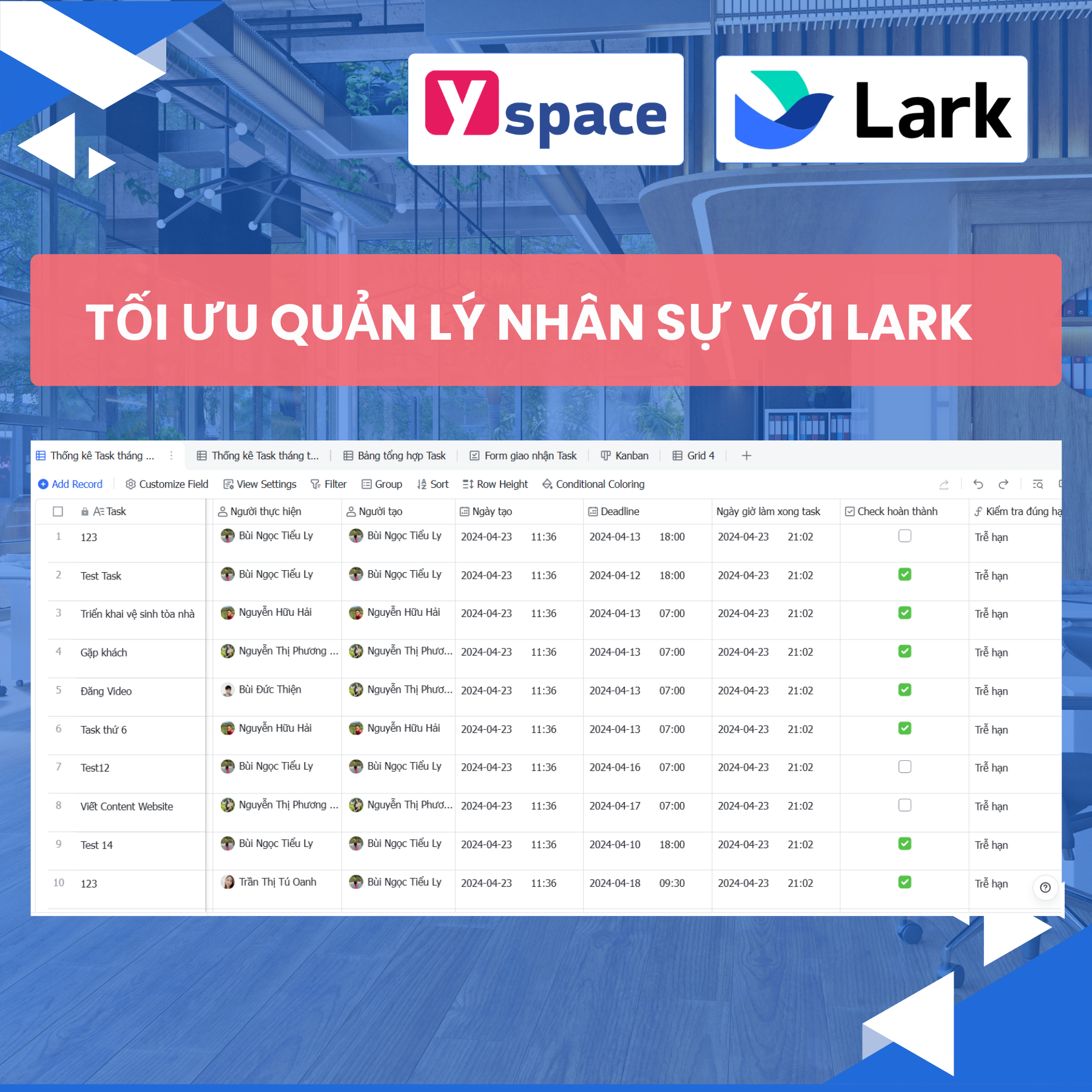 Tối Ưu Quản Lý Nhân Sự Với Lark và Larksuite