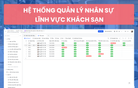 Hệ thống quản lý nhân sự lĩnh vực khách sạn