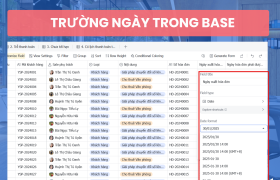 Trường ngày và những lưu ý khi sử dụng trường ngày trong Lark (Base)