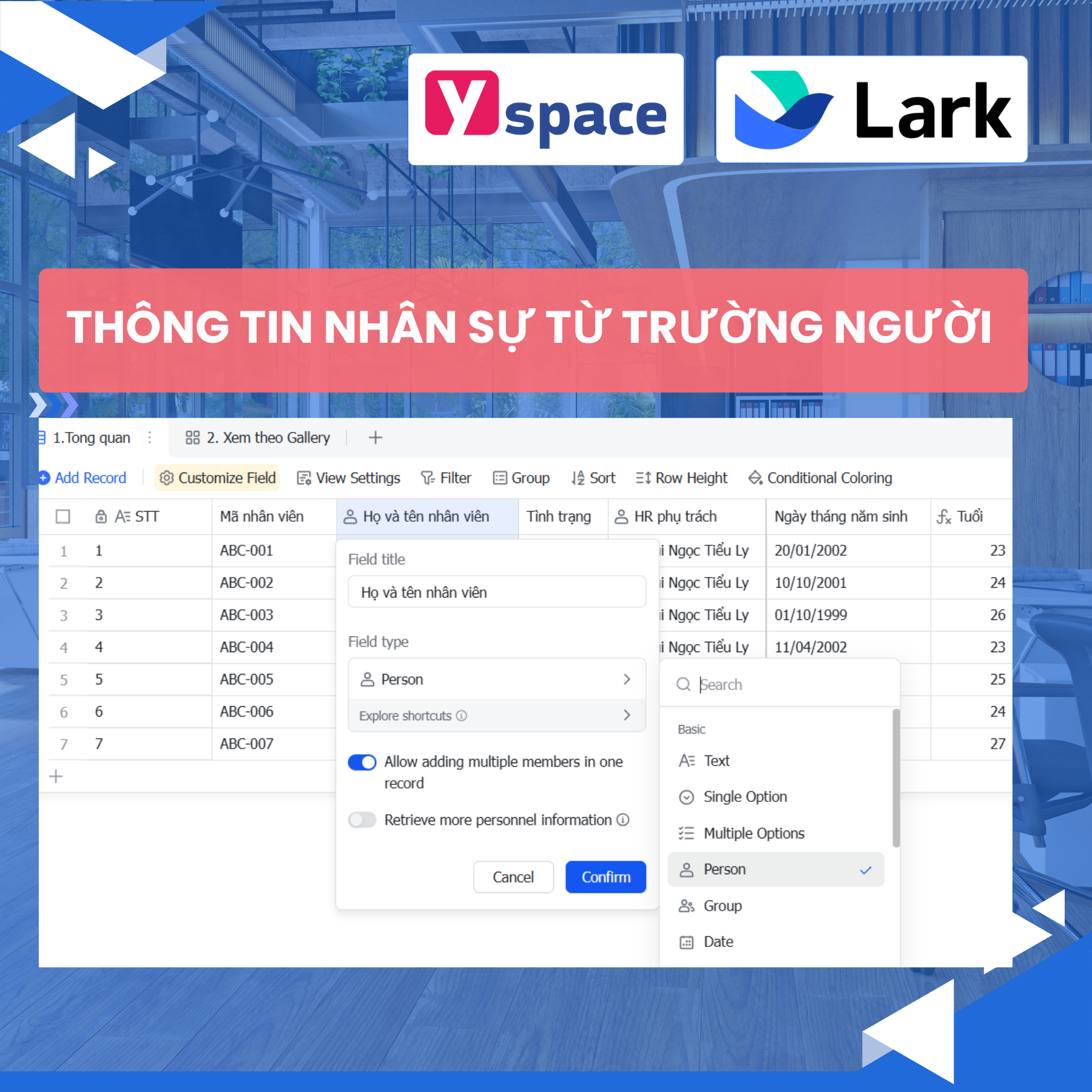 Bảo mật thông tin nhân sự từ "trường người" trên Base