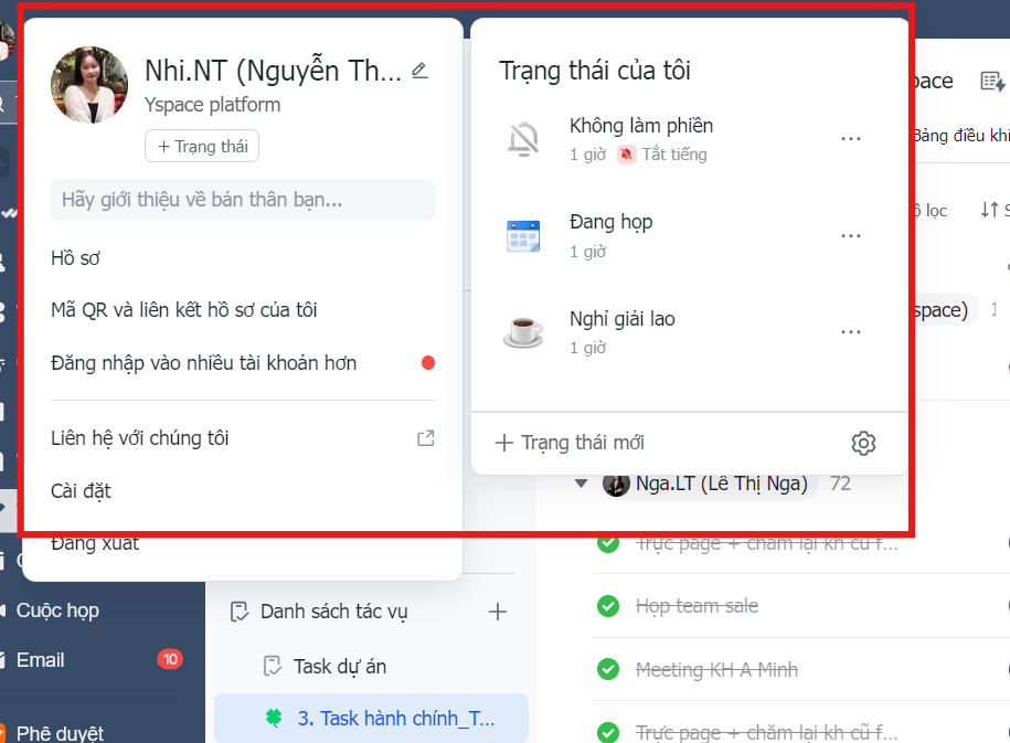 Hướng dẫn đặt lịch nghỉ ngơi trên Lark Calendar để tránh kiệt sức